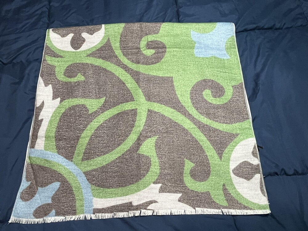 Beautiful New With Tags Kiton Napoli 100% Silk Scarf ~ Made in Italy